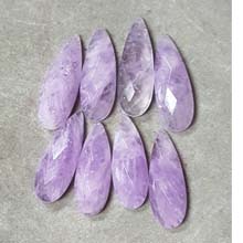 10X28MM FACETED PEAR CABOCHON CAPE AMETHYST(4PCS/BAG))